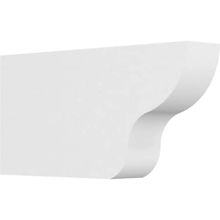 Ekena Millwork Standard Greensboro Architectural Grade PVC Rafter Tail, 3"W X 8"H X 16"L RFTP03X08X16GRN